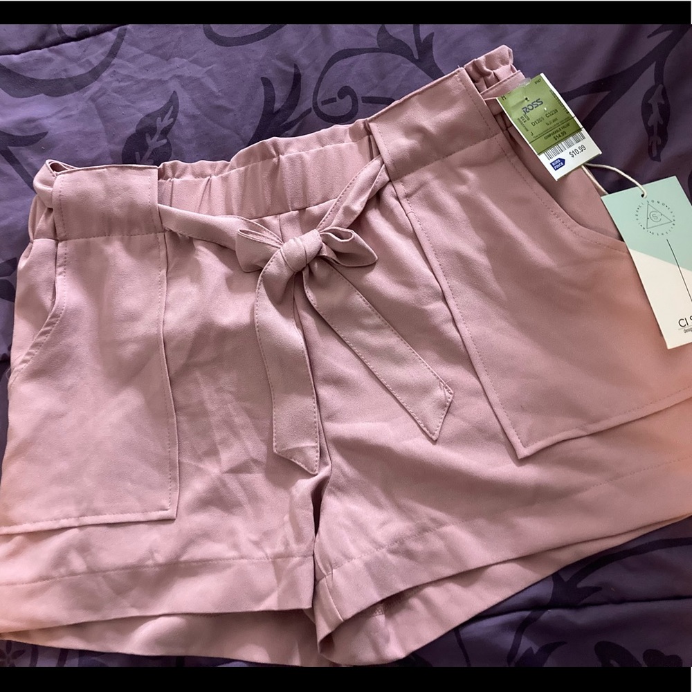 Pink shorts
